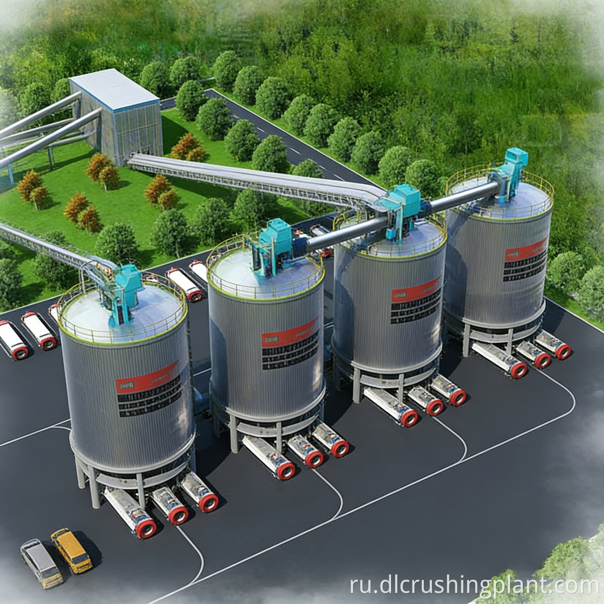 Линия калибровки и отделки каменных заполнителей Stone Aggregate Sizing & Finishing Line